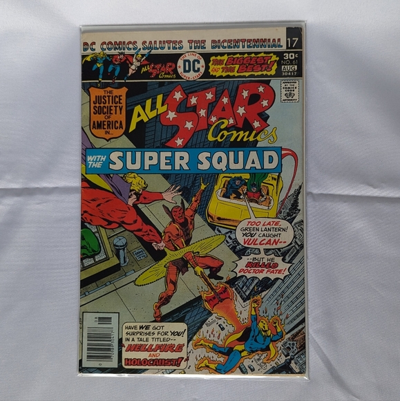 ALL STAR COMICS #61 - JUSTICE SOCIETY OF AMERICA (9.2) 1976 - Picture 2 of 5